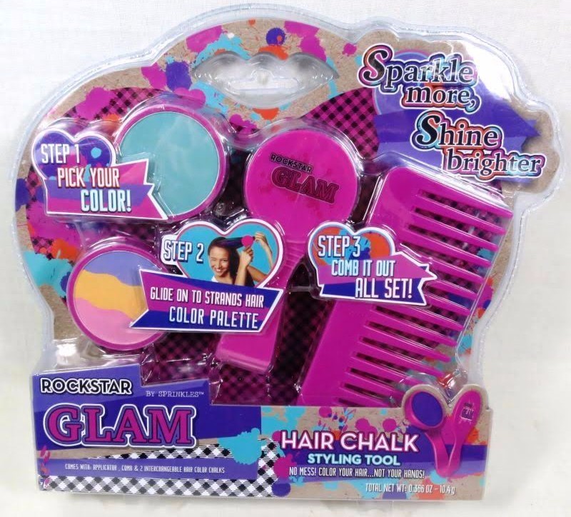 21982 - Rock Star Glam Hair Chalk Styling Tools USA