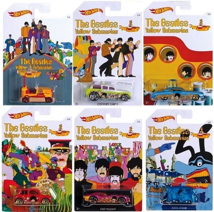 22237 - Hot Wheels The Beatles Yellow Submarine USA