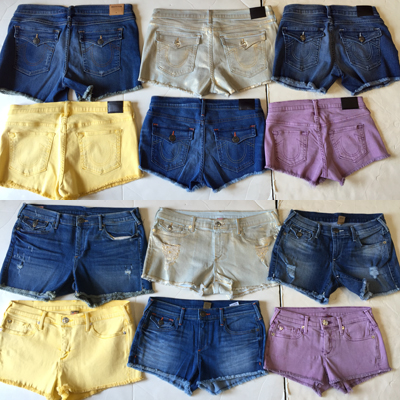 22363 - True Religion ladies Denim Shorts Assortment USA