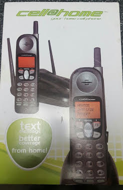 25022 - Waxess DM1000CE Fixed Cellular Desktop Phone with Cordless Handset USA