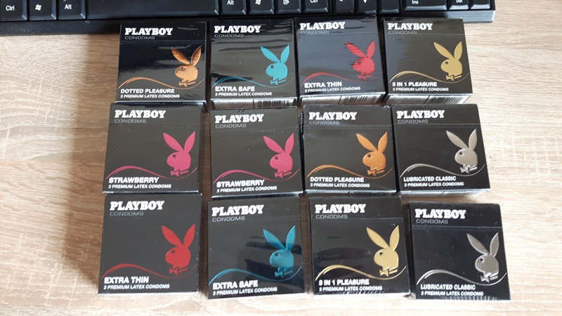 Playboy Condoms.