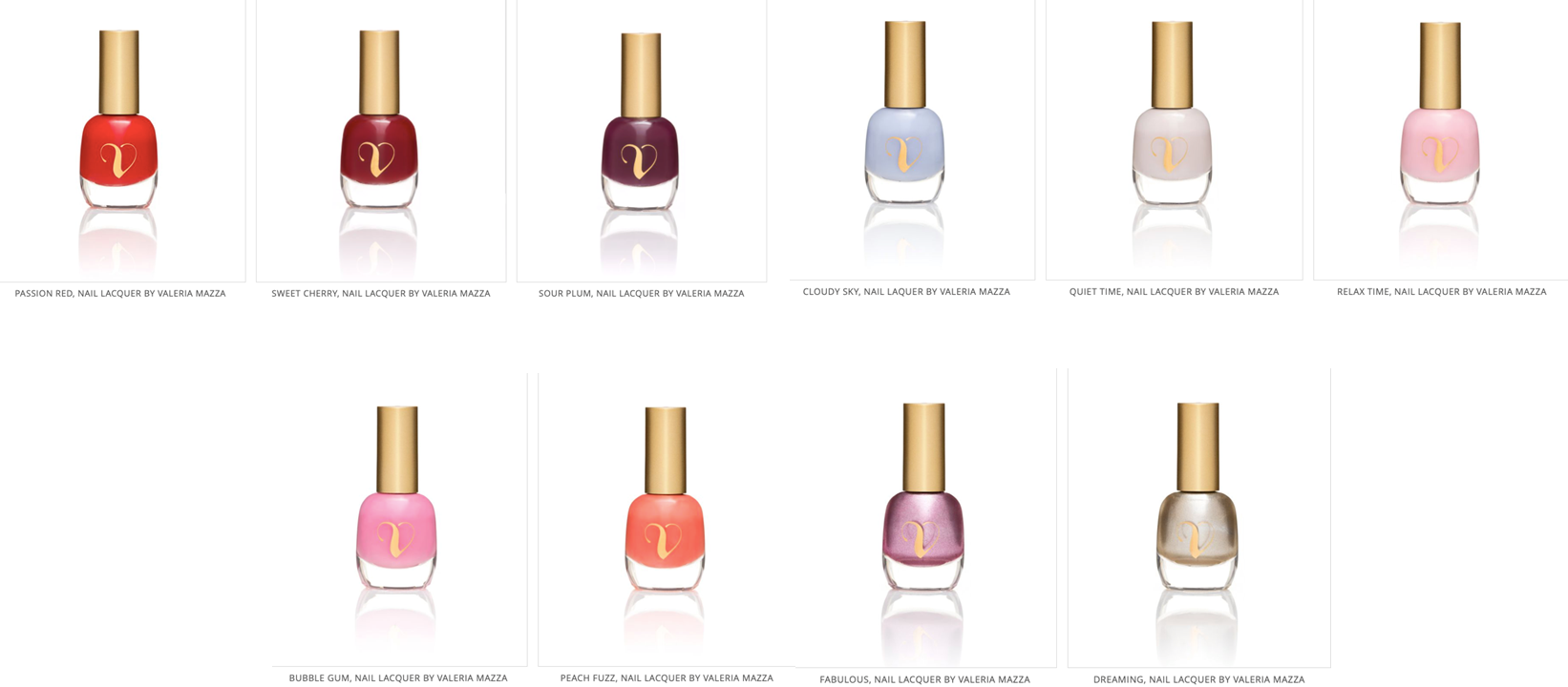 color export nail lacquer