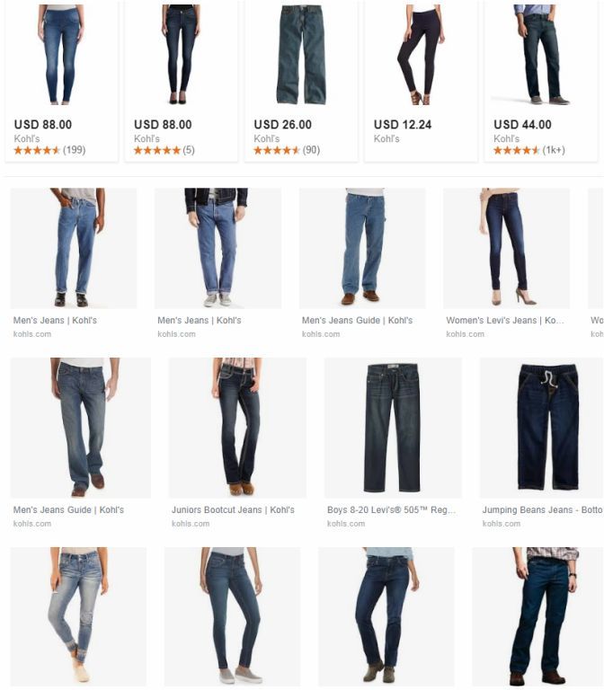 Jeans & more from KOHL'S stores USAStock offers | GLOBAL STOCKS