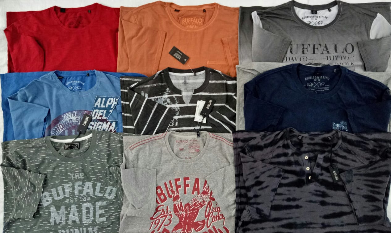 BUFFALO Men's Round Neck T'Shirts India