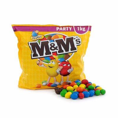 1 Kg of M&M's Peanut (1kg Party Bag)