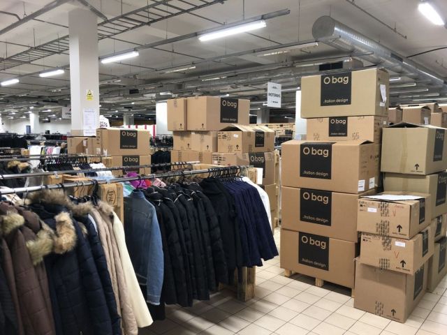Liquidation - branded stock clothes Europe