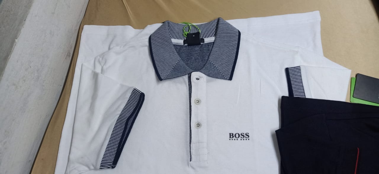HUGO BOSS Men's Collar Tshirts India