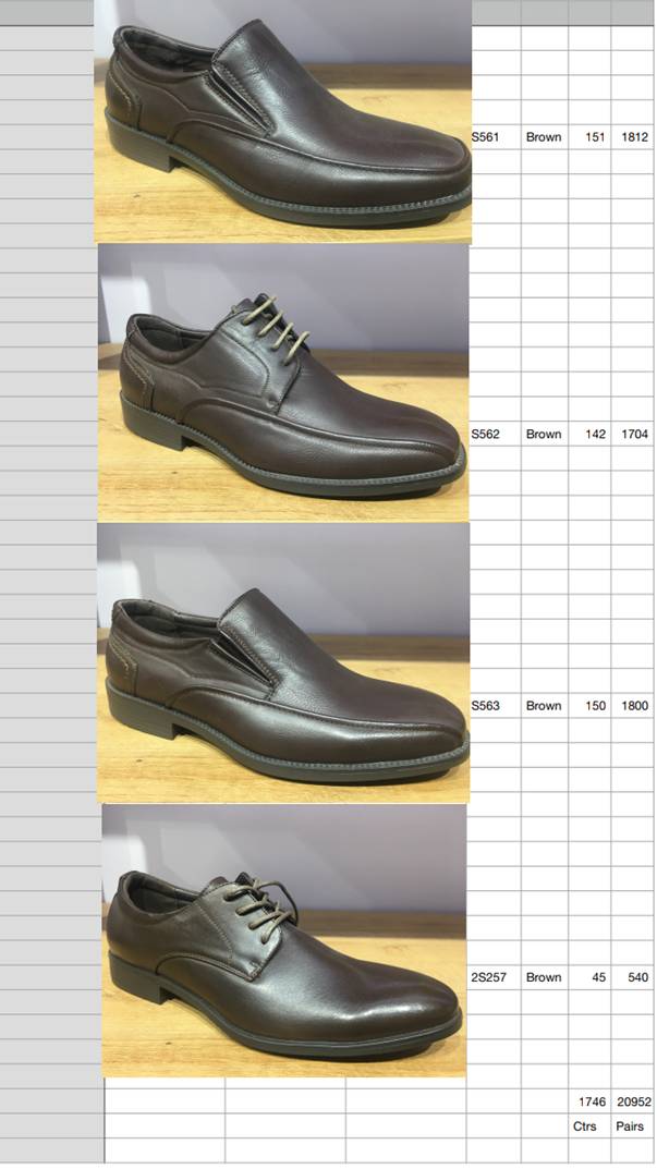 Shoes man EuropeStock offers | GLOBAL STOCKS