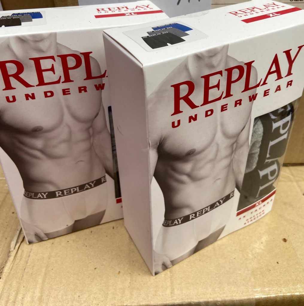 REPLAY 3 PACK MEN BOXER SHORTS EuropeStock offers | GLOBAL STOCKS