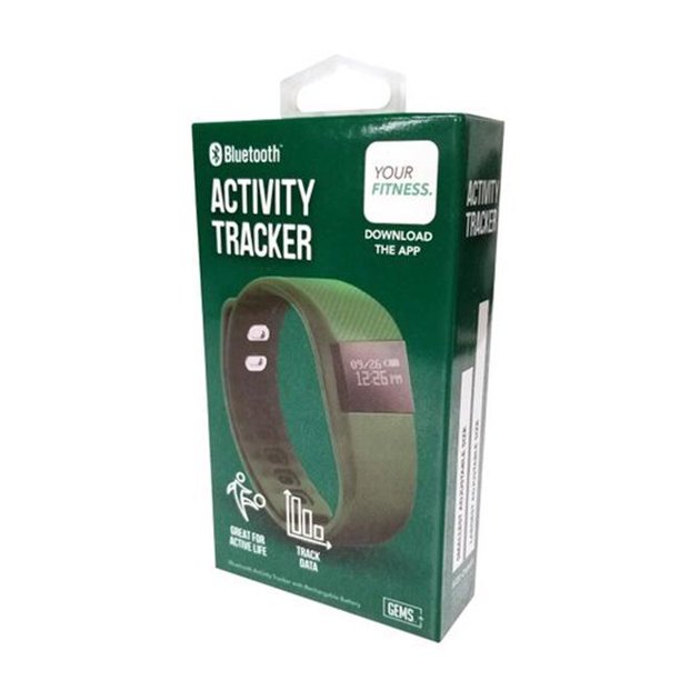 GEMS Bluetooth Activity Tracker, w/ rechargeable battery USA