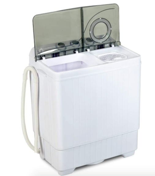 KUPPET Portable Compact Twin Tub Portable Mini Washing Machine USA