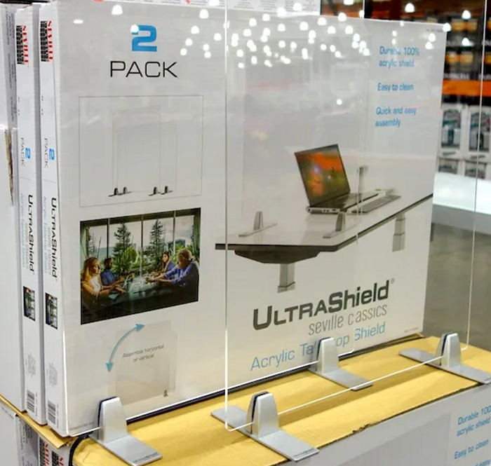 44547 - 2-Pack Desk Ultra Shield USA
