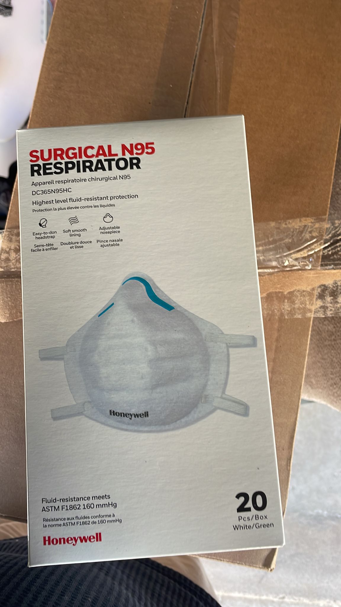 44587 - Honeywell Surgical N95 Respirator USA