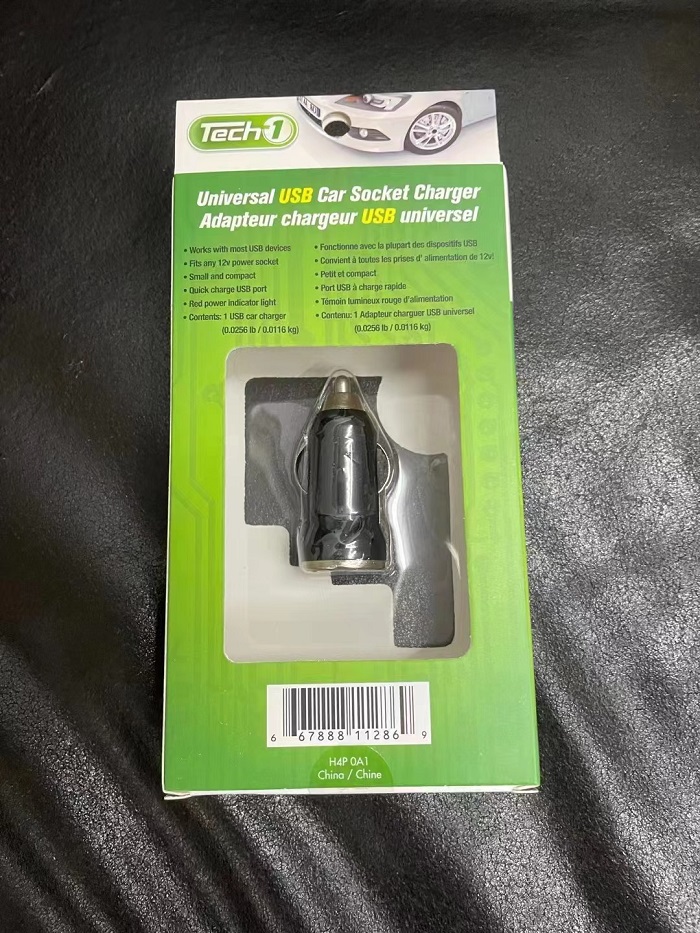 46313 - Universal USB Car Socket Charger China