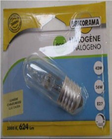46472 - Set of halogen bulbs Europe