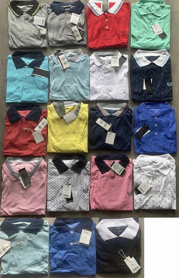 46509 - Men's polo shirts stock China