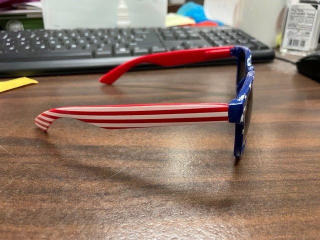 46543 - USA Flag Sunglasses USA