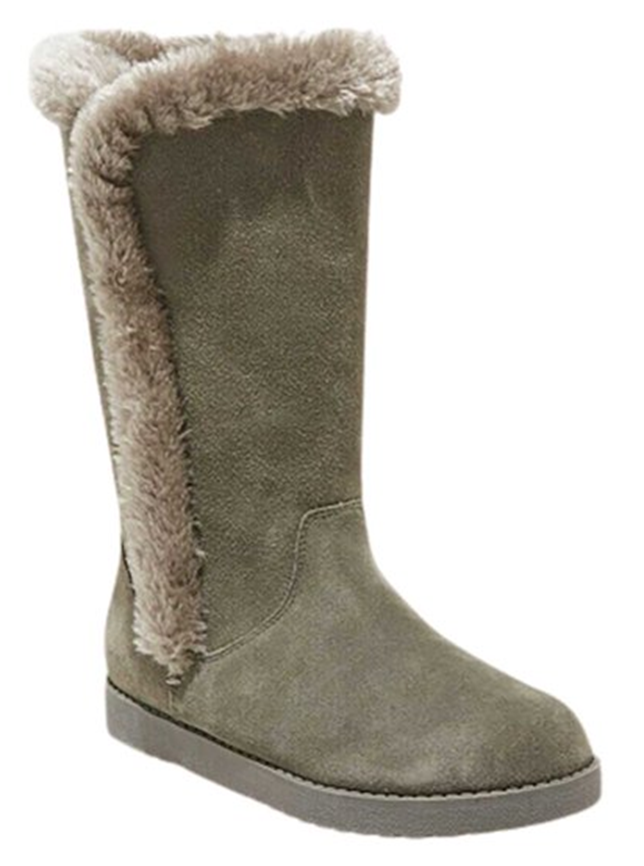 47004 - Brand-New Suede Sherpa Boots USA
