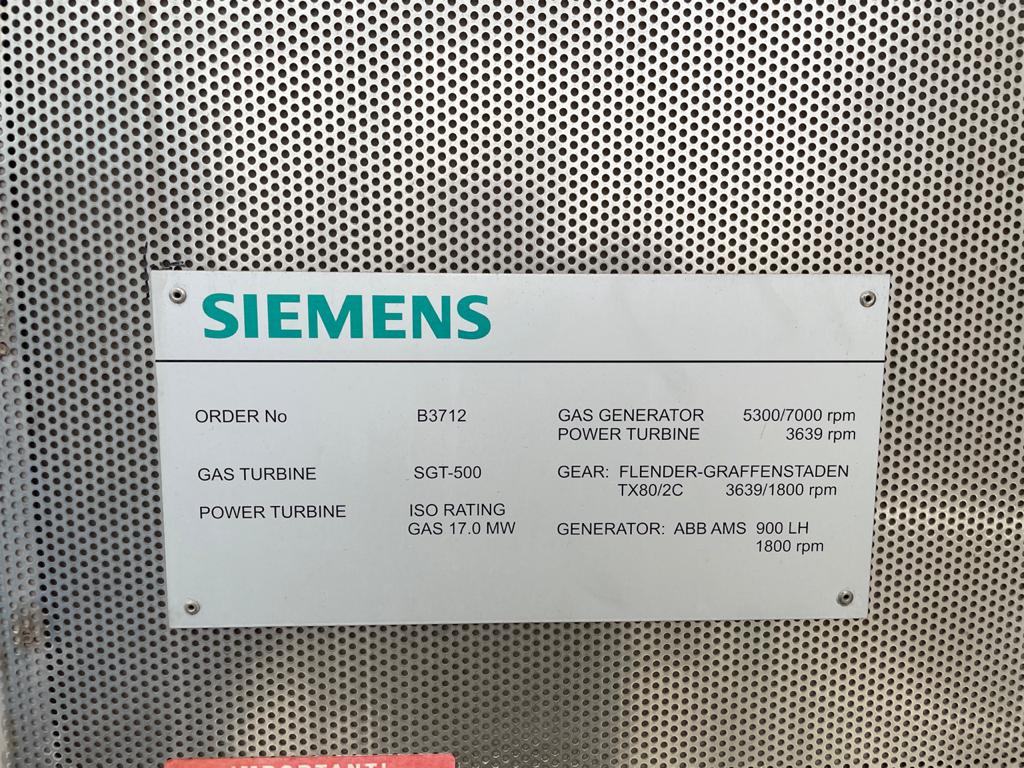 48321 - Siemens SGT 500 Gas turbines for sale UAE