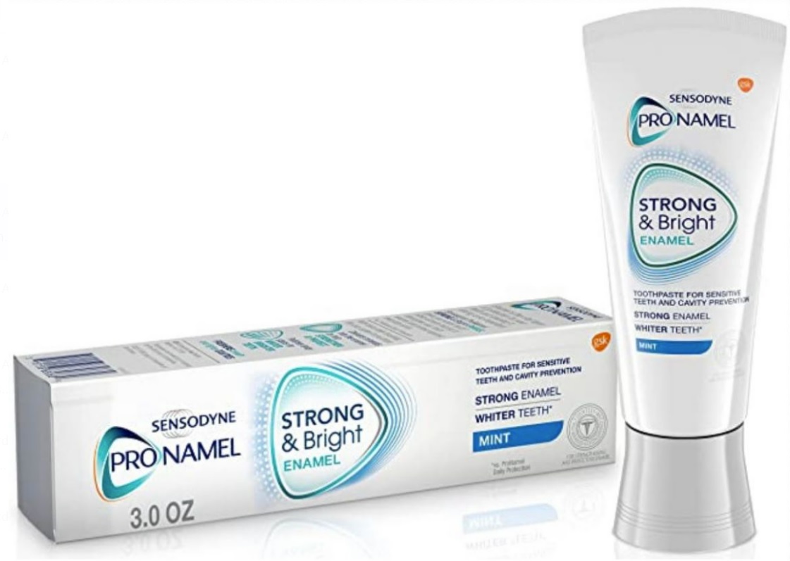 48443 - Sensodyne Pronamel Strong and Bright Mint 3 oz Toothpaste USA