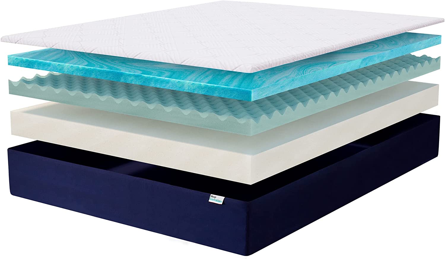 48475 - Sleep Innovations Quinn 10 Inch Stay Fresh Cooling Gel Memory Foam Mattress USA