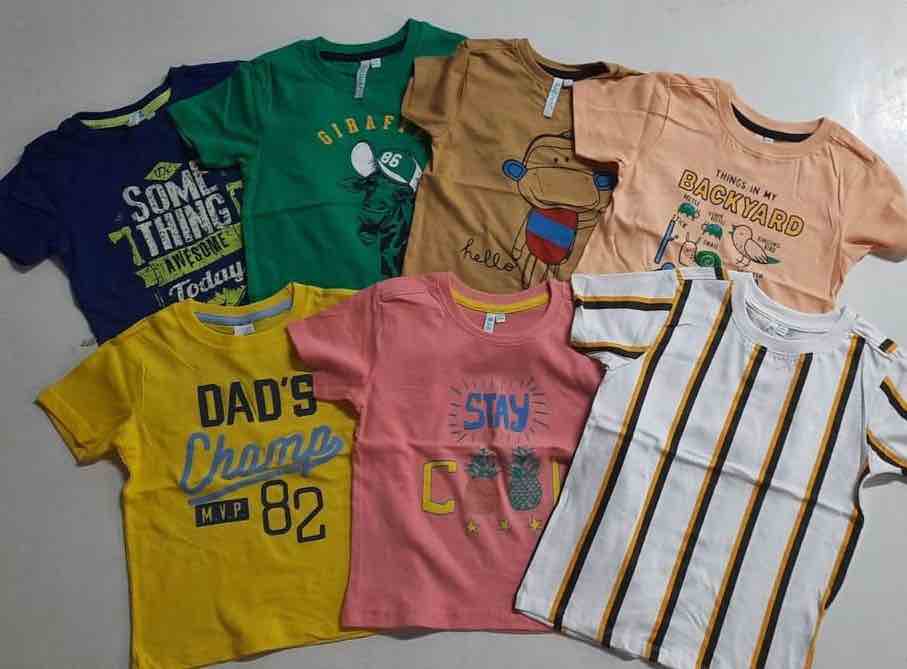 48675 - Boys printed t shirts, JUNIORS India