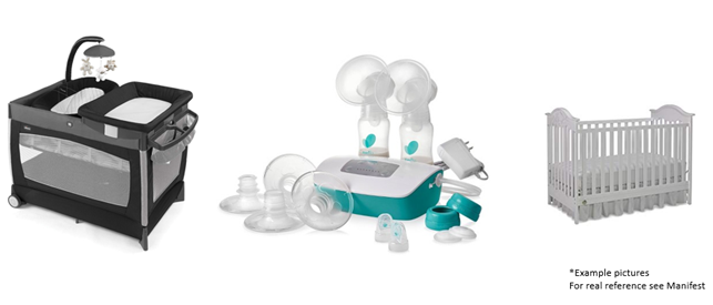 48709 - New Lot of baby items USA