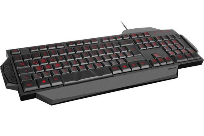 49435 - Speedlink RAPAX Gaming Keyboard Black Italy Layout Europe
