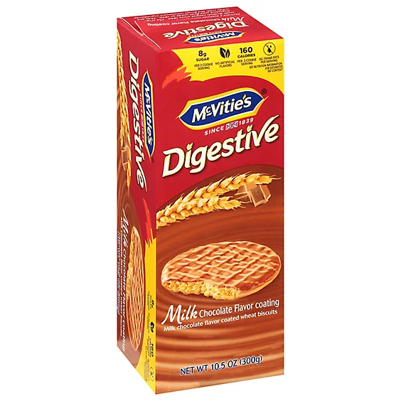 49781 - McVitie's Digestives Biscuits Milk Chocolate Flavor Coating USA