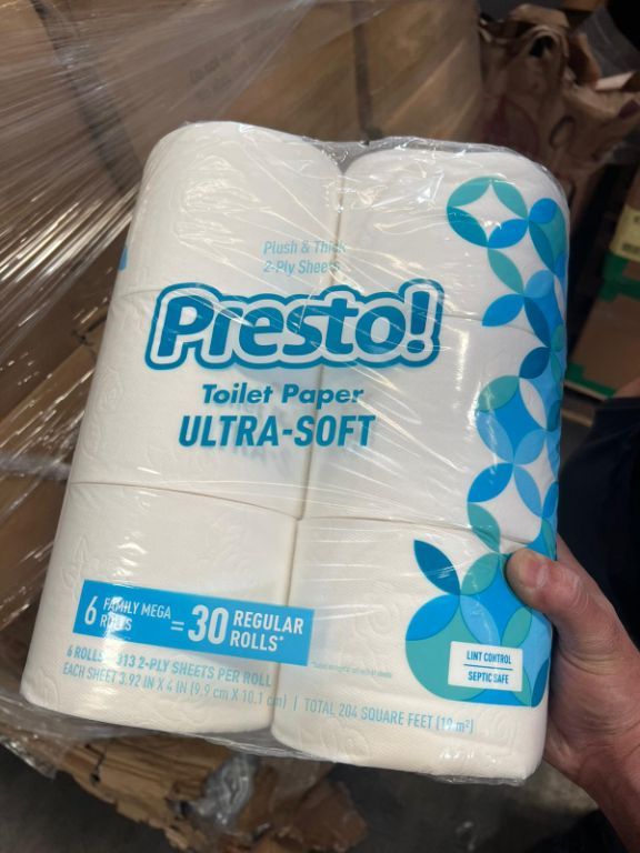 Presto 2Ply 313Sheets Toilet Paper USA