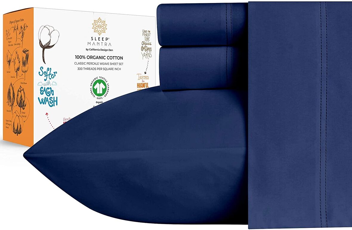 50136 - Brand-New Organic 300TC Sheet Sets USA