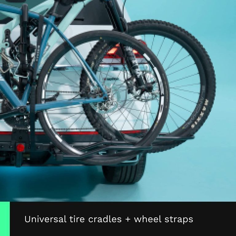 50353 - KAC KR-BRSDBK Heavy Duty K1 Sport 1.25 Inch Hitch Rear Mounted 2-Bike Bike Rack USA