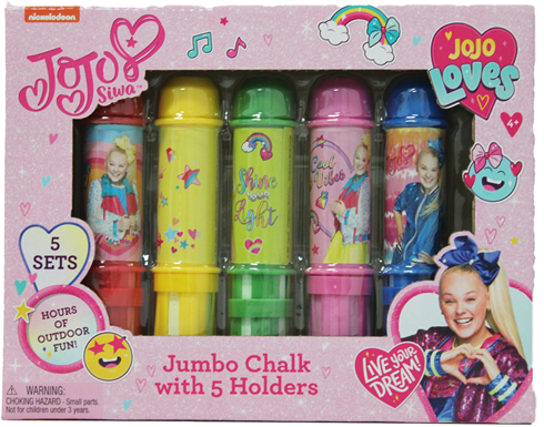 50419 - Jojo Siwa 5 Piece Chalk Set USA