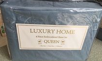 50627 - Luxury Home 4pcs Queen & King Bed Sheets USA