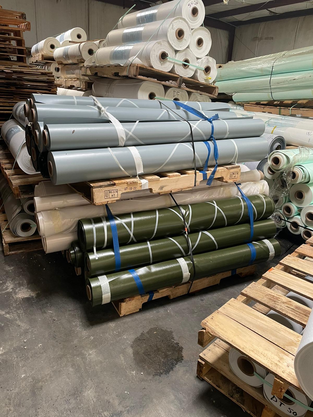 50835 - PVC Tarpaulin Rolls USA