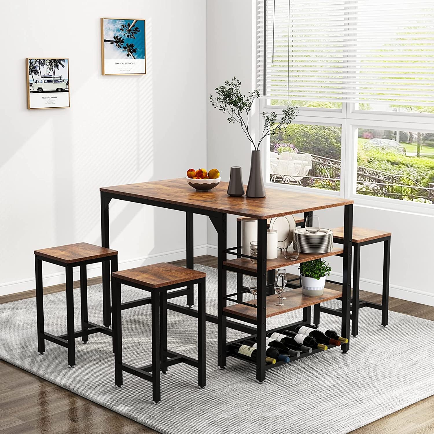 50896 - Rxicdeo Dining Table Set for 4 USA