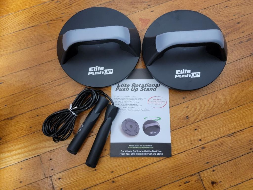 50938 - Elitesportz Pushup Grips With Bonus Jump Rope USA