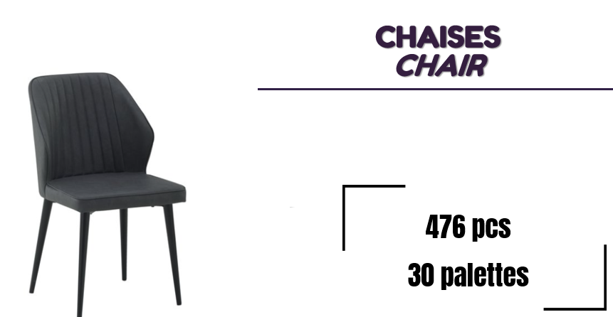 50945 - Chairs stock Europe