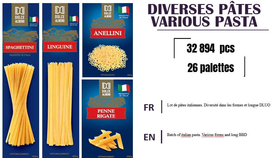 51103 - VARIOUS PASTA Europe