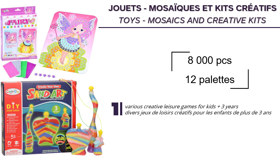 51104 - TOYS - MOSAICS AND CREATIVE KITS Europe