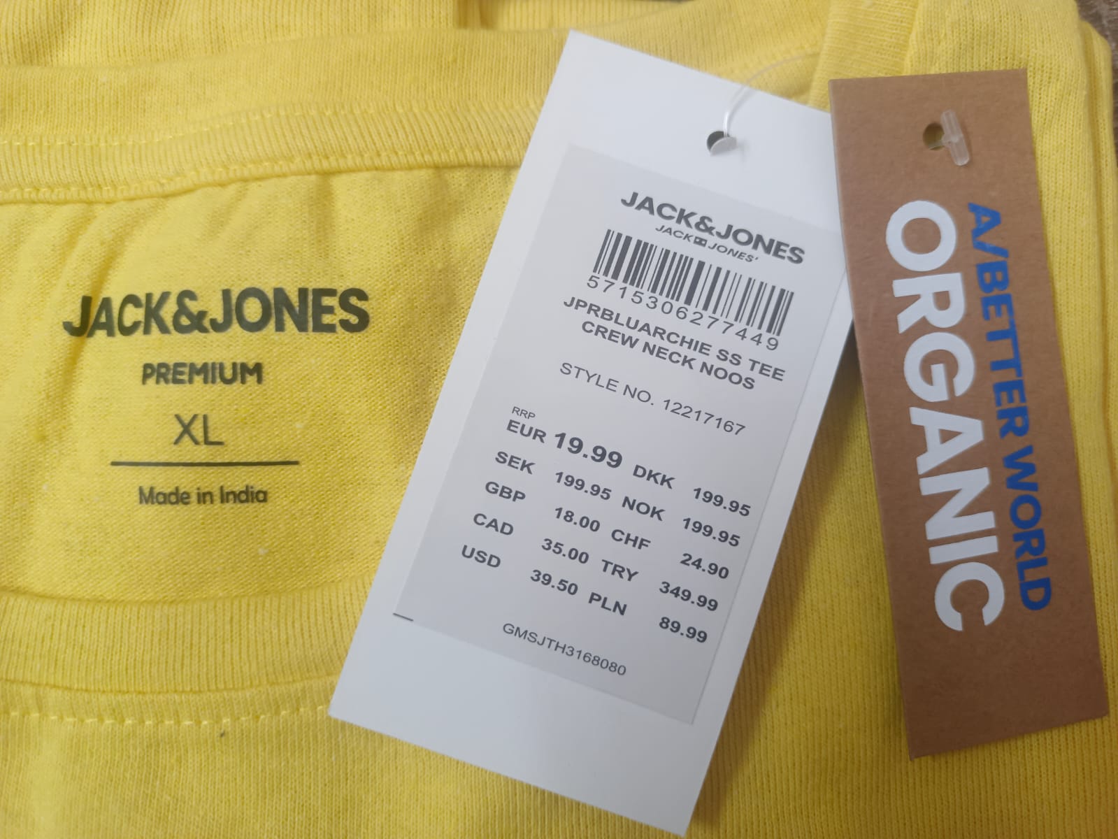 51114 - JACK & JONES Men t shirts India