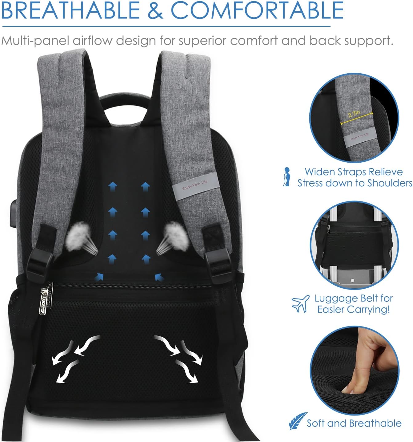 51153 - Arrontop Backpacks for College Students USA