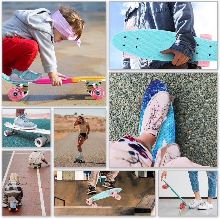 51555 - Cruiser Skateboard for Kids Ages 6-12 USA