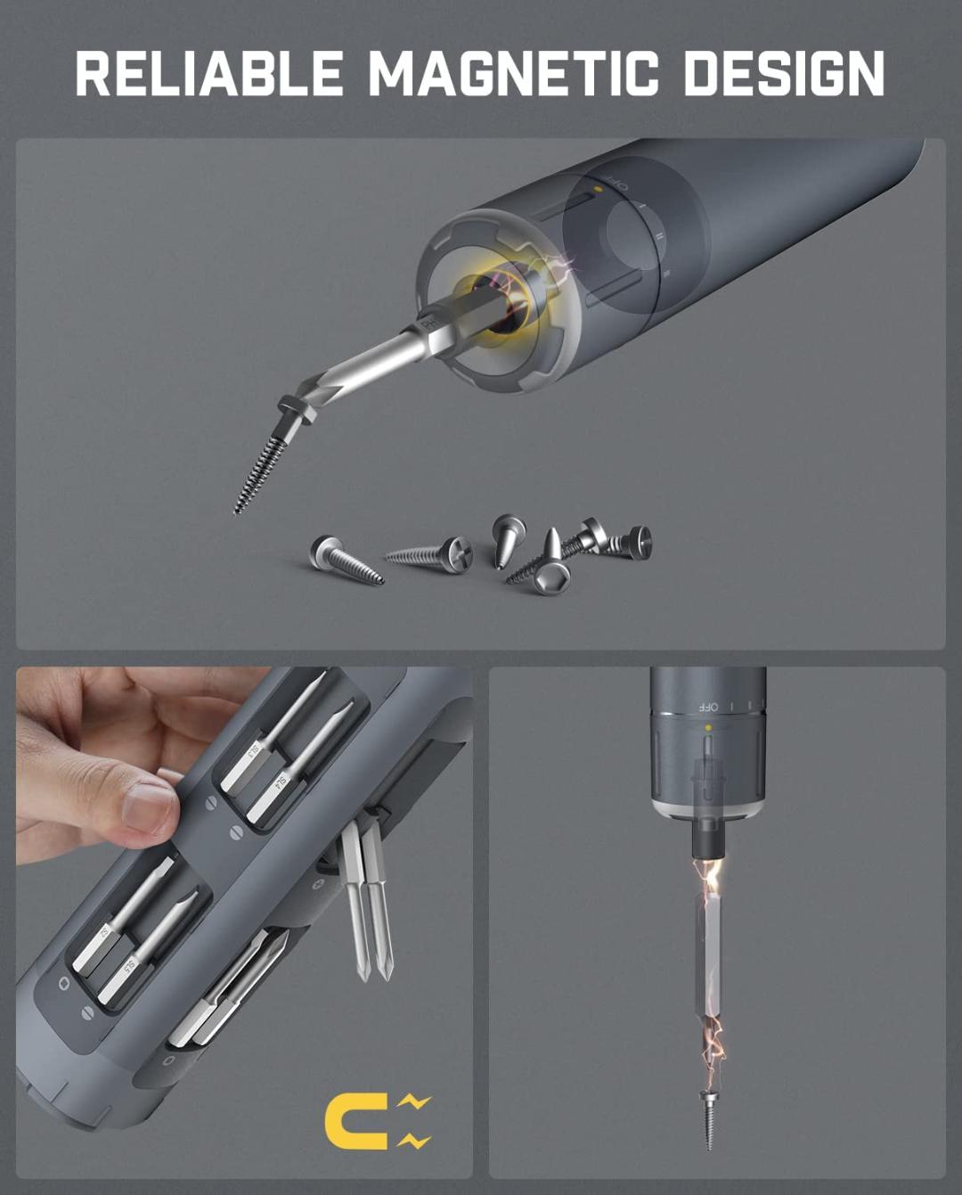 Fanttik NEX S1 Pro Cordless Electric Screwdriver Kit & E1 MAX Mini
