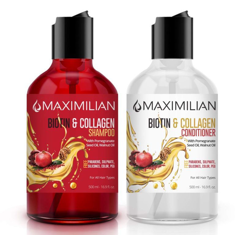 51830 - Maximilian Biotin and Collagen Shampoo for Thinning Hair and Hair Loss USA