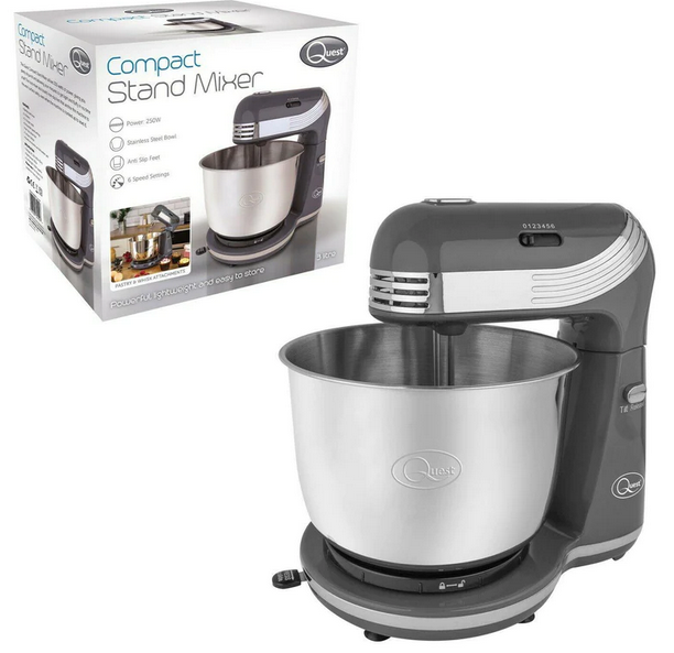 51899 - Quest food processor with stainless steel blender jug & accessories Europe
