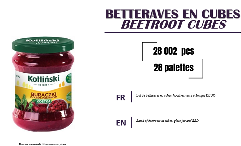 51931 - BEETROOT CUBES Europe