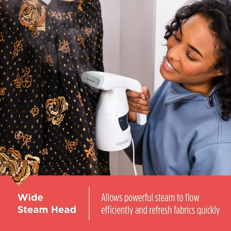 BLACK+DECKER Easy Garment Steamer USA