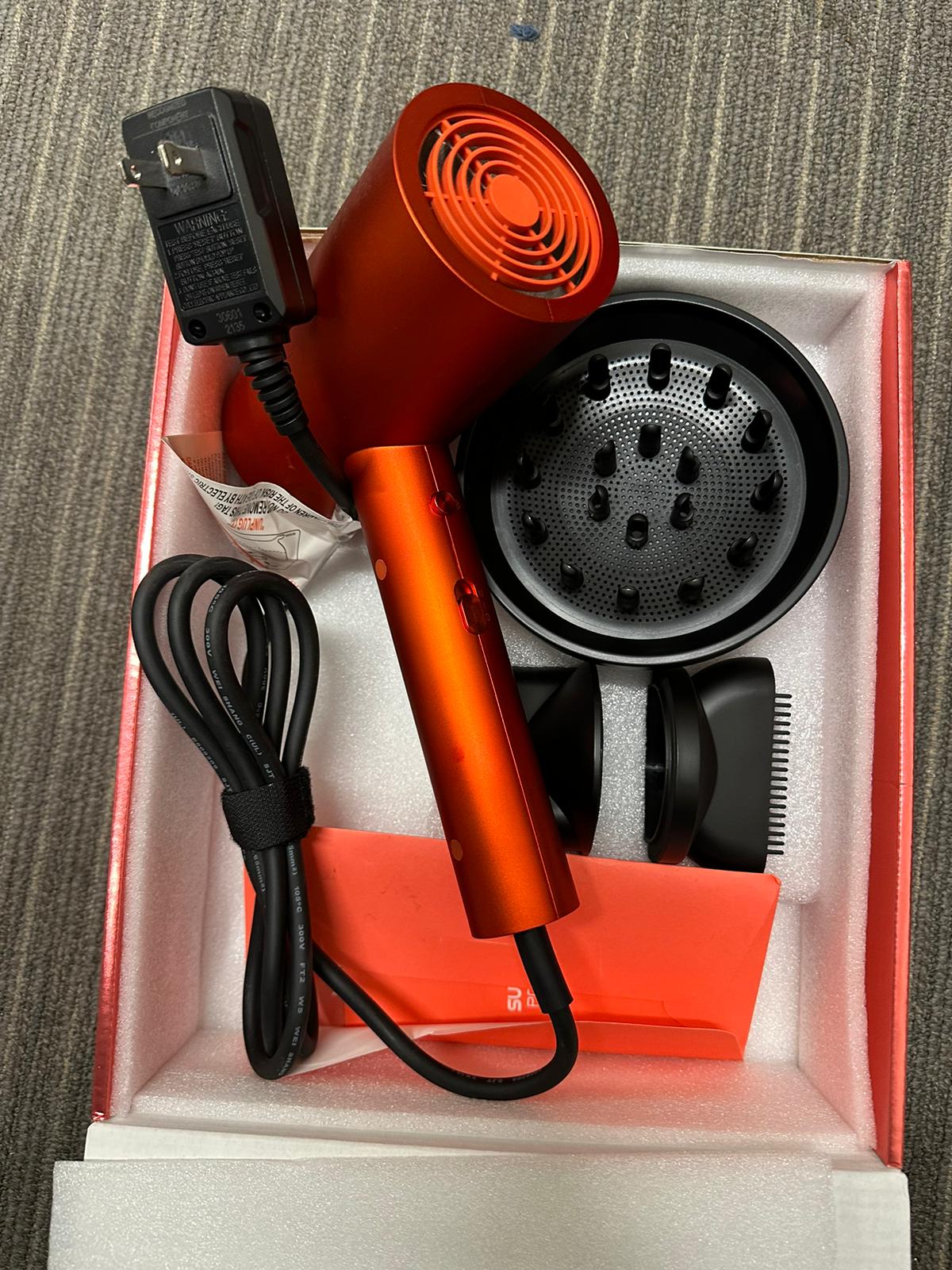 52608 - Superemo Hair Dryer 1800W Professional Fast Dry Hair Dryer (Coral Rose) USA