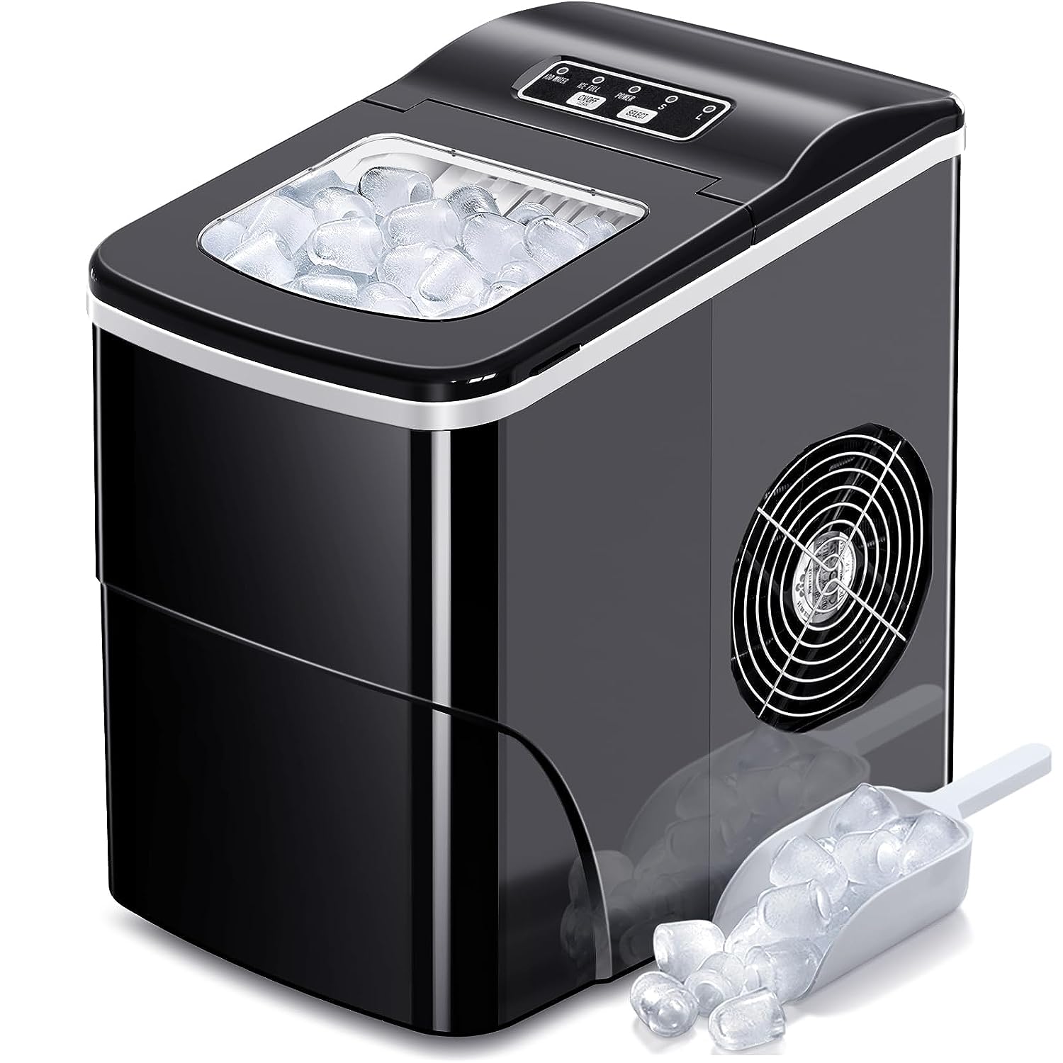 52639 - AGLUCKY Countertop Ice Maker Machine USA